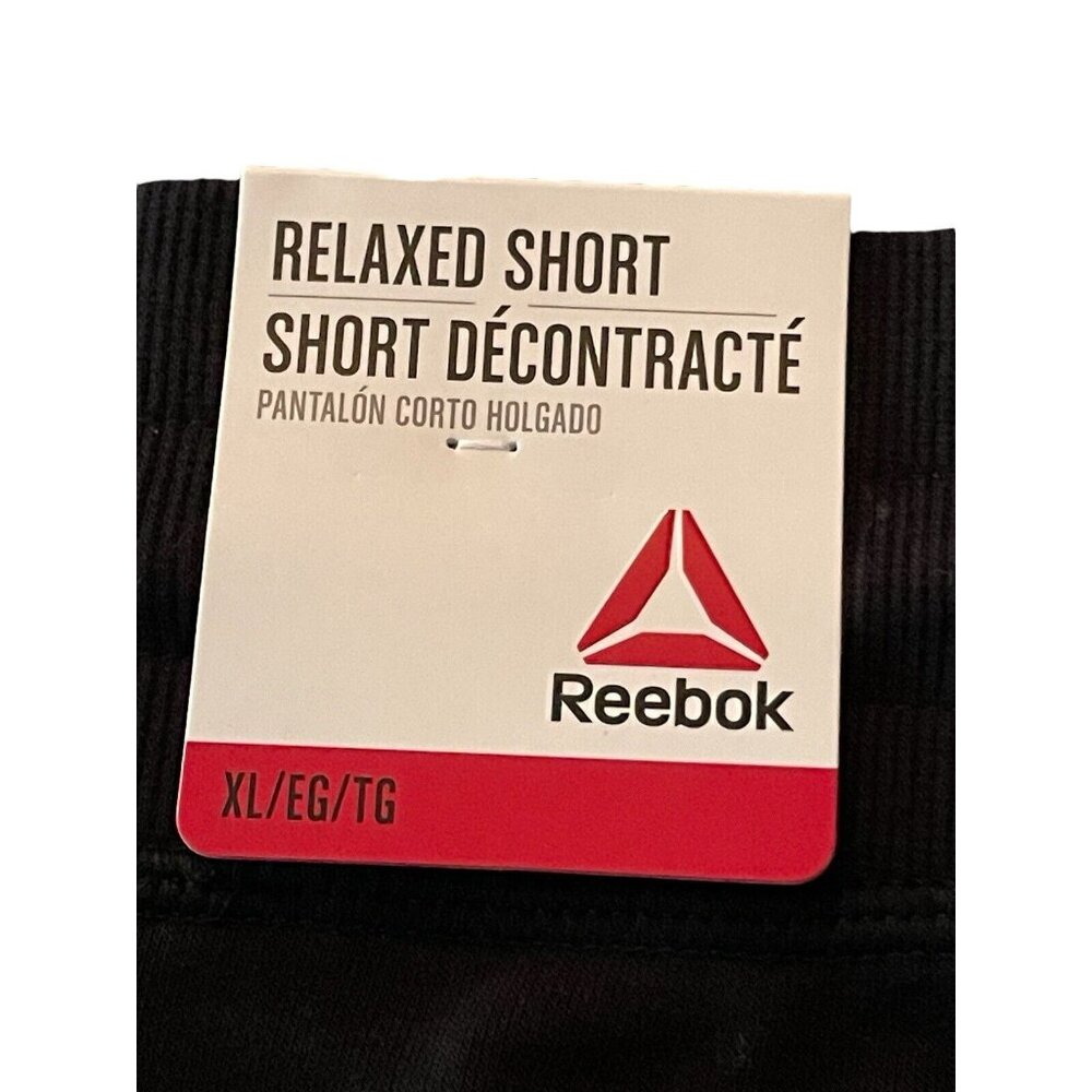 Women’s Reebok‎ Level Up Shorts Black Relaxed Short SZ XL Drawstring - NWT - Picture 8 of 11